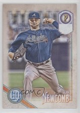 2018 Topps Gypsy Queen Missing Nameplate Sean Newcomb #221 fm0