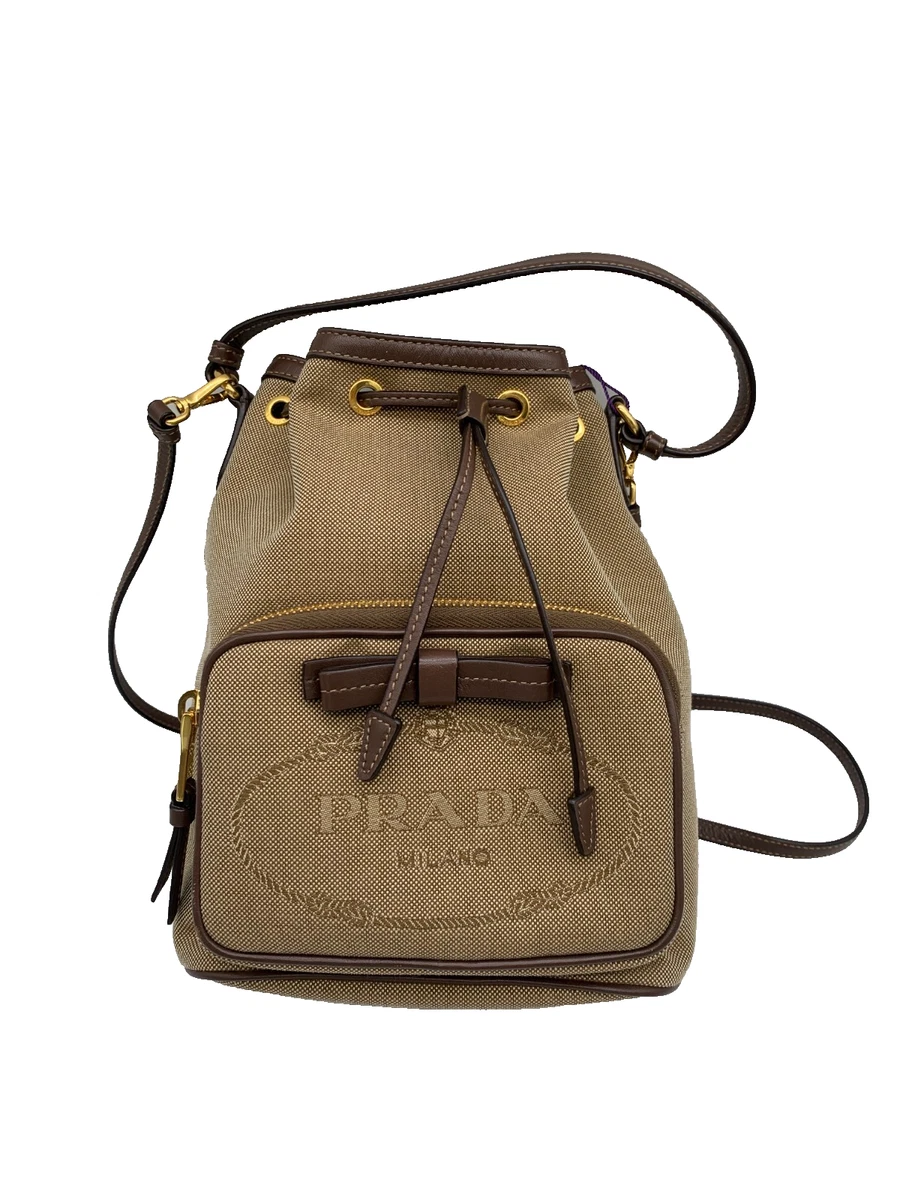 PRADA Women's Canvas Exterior Crossbody Bags & Handbags for Women