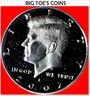 2002-S CLAD PROOF KENNEDY HALF DOLLAR, VERY BEAUTIFUL PROOF COIN, FAST SHIPPING