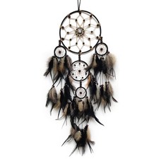 Large Dream Catcher Wall Decor Brown and Black Dream Catchers with Tree of Li...
