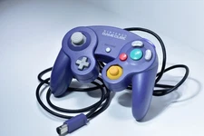 Nintendo Gamecube Indigo Purple Controller Genuine! OEM Official Great Condition