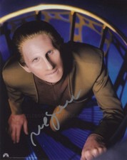 RENE AUBERJONOIS as Odo - Star Trek DS9 GENUINE SIGNED AUTOGRAPH