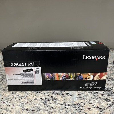 Never used, open box Lexmark Original Toner Cartridge (X264A11G)