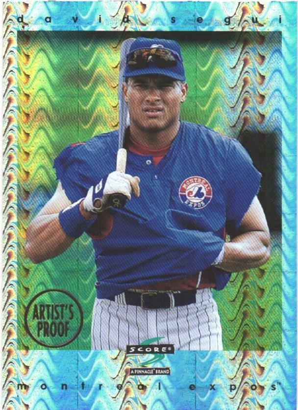 1997 Score #420 David Segui Artist's Proof Holofoil