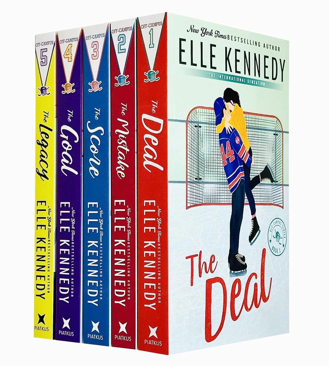 洋書 Elle Kennedy Off-Campus Series 全5巻セット Elle Kennedy Off Campus Series 5 Books Collection Set (The Deal