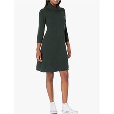 Nine West | Hunter Green | CowlNeck A-Line Dress XL