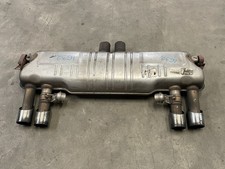 2010-2013 BMW X6 M Rear Exhaust Muffler Pipe W/Tips 4.4L 1632 OEM