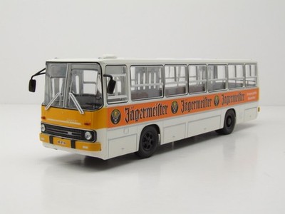 Ikarus 260 Bus Halberstadt Jägermeister 1975 weiß orange Modellauto 1:43 Premium