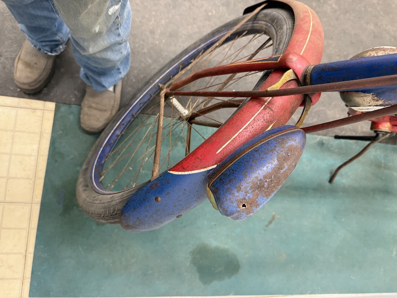 Shelby War Restricted Mens 26" Bicycle With Blackout Parts Rare No Badge