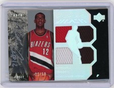 2006/07 Upper Deck Black Jersey Autograph #AJ-LA Lamarcus Aldridge #21/50