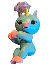 Wowee Fingerlings Interactive Baby Unicorn Blue/Purple Hair With Battery Works
