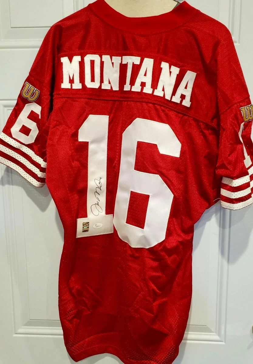 Authentic best sale montana jersey