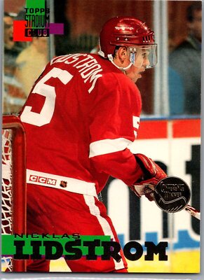 1994-95 Stadium Club #228 Nicklas Lidstrom Super Teams Conference Winners