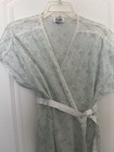 Vintage Cottagecore long floral cotton robe by Ballet New York, sz S — photo 3
