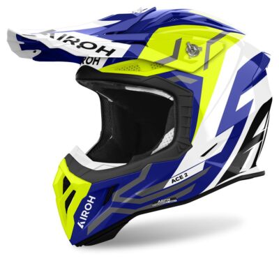 Off-Road Helmet Airoh AVIATOR ACE 2 GROUND Yellow Gloss