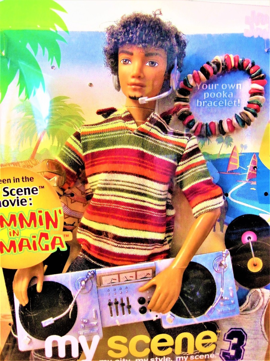 My Scene mobvie Jammin’ in Jamaica Sutton figure Mattel 2003