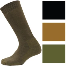 Mid-Calf Tactical & Military Boot Socks Army Cushioned Acrylic Nylon Spandex