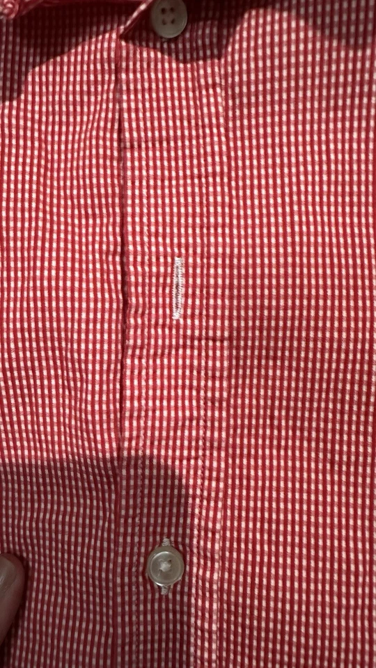 Thomas Pink, Plaid Super Slim, Dress Shirt, 16 41cm - Image 4 of 4