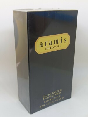 Aramis Impeccable 3.7oz 110ml For Men Eau de Toilette NIB Sealed