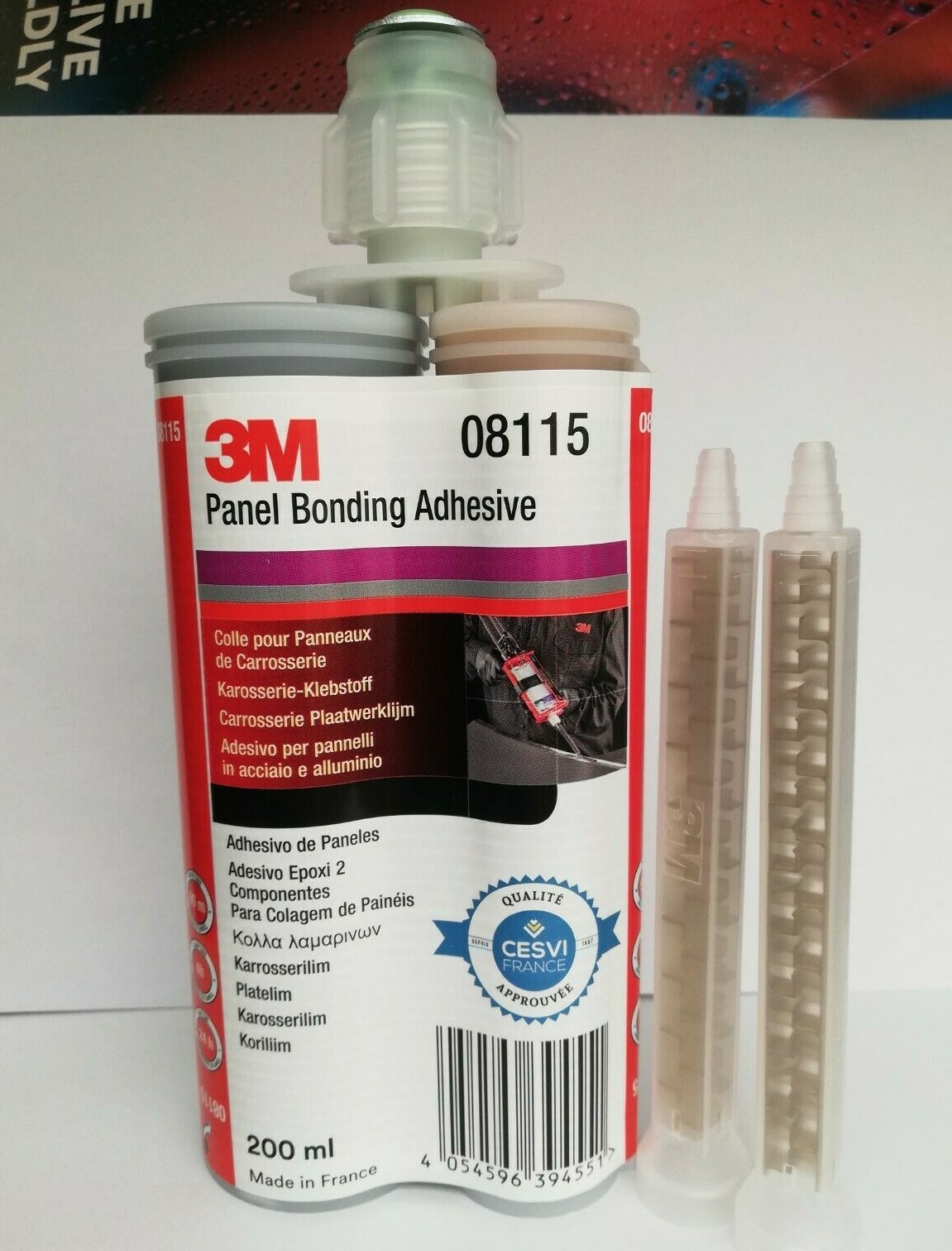 3M 08115 Colle Structurale pour remplacement de pavillon et portière