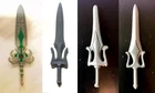 Mattel Masters Of The Universe MOTU Classics and Vintage He-Man 4 Power Swords