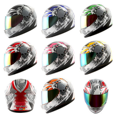 1STORM BRAND NEW DOT MOTORCYCLE STREET BIKE FULL FACE HELMET BOOSTER SKULL  | eBay