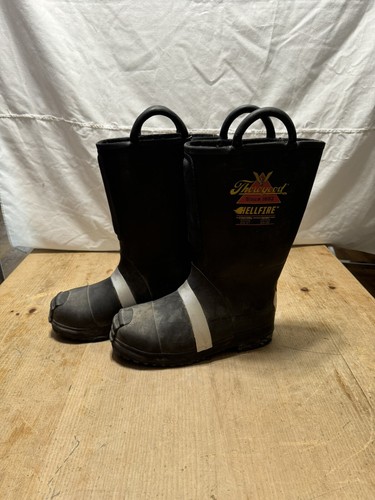 Thorogood Hellfire 2018 Men's 10.5M Structural Firefighting Steel Toe Boots