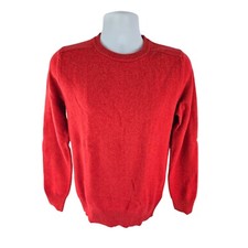 J. Crew Men's Wool Alpaca Blend Knit Crewneck Sweater 175 Red Size S NWT