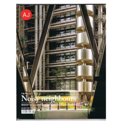The Architects Journal Magazine 19/9/14 mbox2771 Noisy Neighbours No.10 Vol.240
