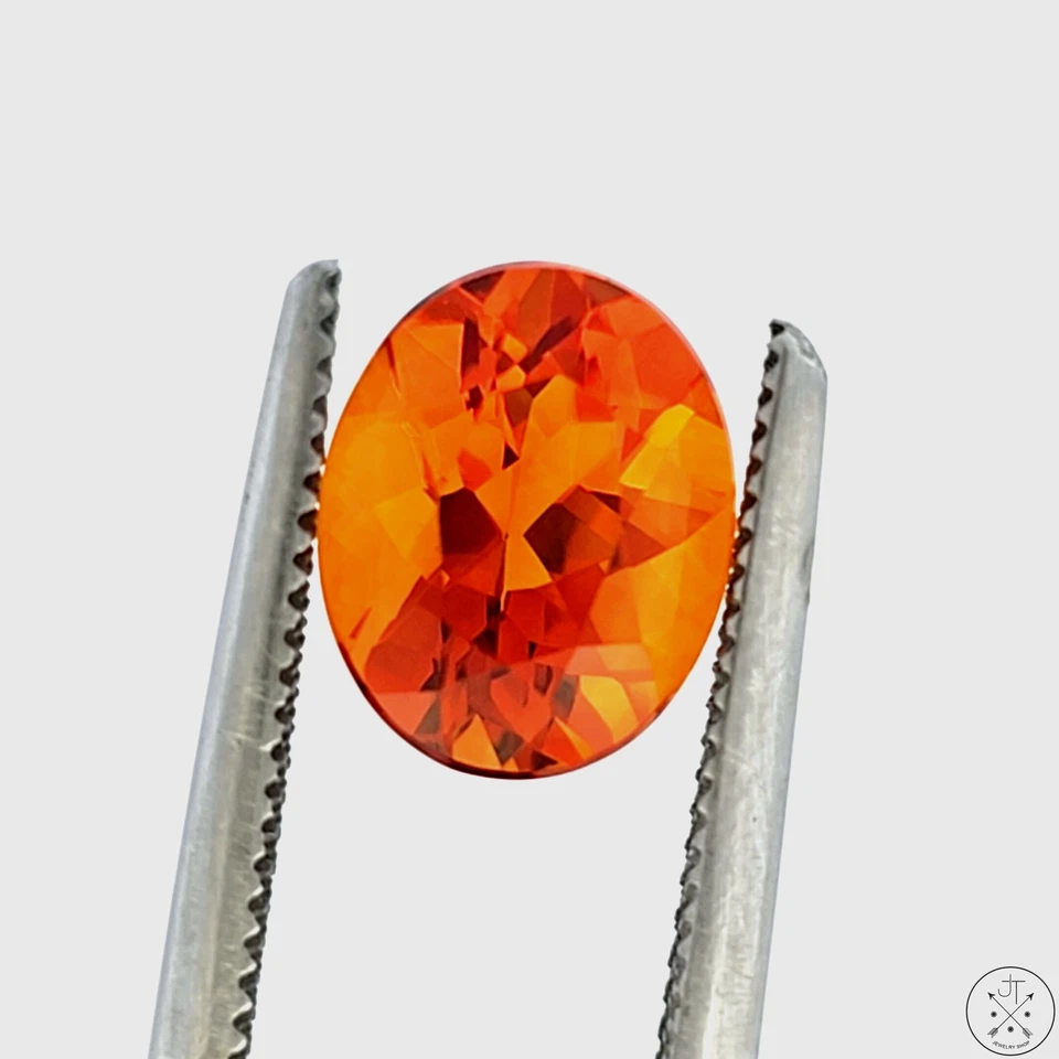 2.5 carat Natural Brazilian Citrine 10x8 mm Oval Faceted Gemstones - Image 2 of 4