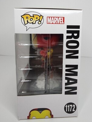 Funko Pop! Iron Man #1172 - Édition Spéciale Marvel - Avec Pin's - Figurine Vinyle 10 Cm