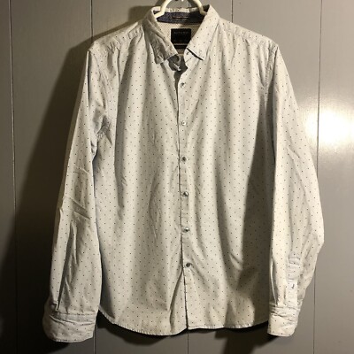 Chemise Homme Cactus Manches Longues Noire 100% Coton Taille M
