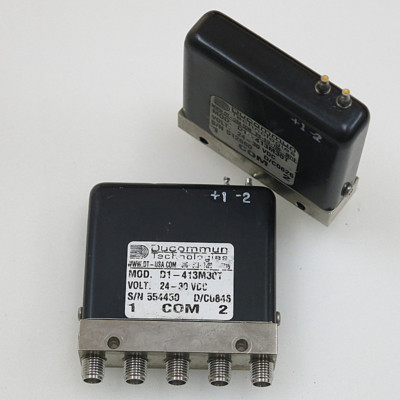 1 PC DUCOMMUN D1-413M30T 18GHz 24-30V SMA RF Coaxial Microwave Switch