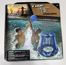 Coop Hydro Inflatable Spring Hoops set  Swimming Pool Water Toy New Open Box
