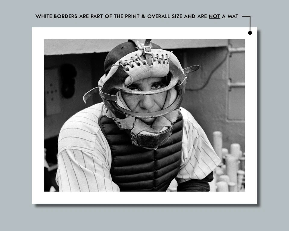 Framed YOGI BERRA Photo Picture NEW YORK YANKEES Baseball 8x10 or 11x14 (WB2) - Image 2 of 4