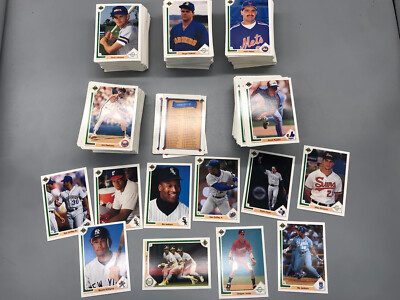 1991 Upper Deck Baseball Cards Jones, Bo Jackson, Griffey, Thomas, Nolan Ryan...
