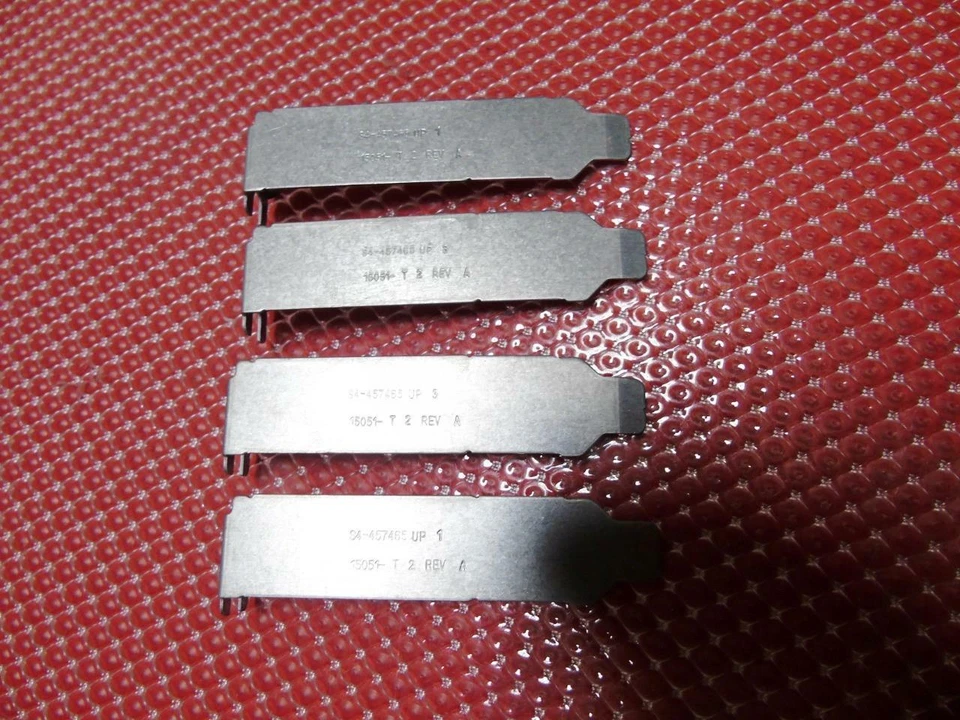 Compaq 6200 Pro Low Profile Case Ad-on Card Rear Brackets S4-457465 - 4 Count - Image 3 of 4