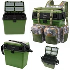 Fishing Seatbox & Rucksack Fly Sea Coarse Fishing Seat Back Pack Ruck Sack