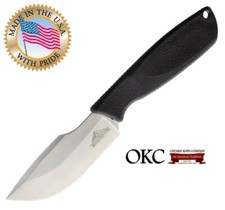 Ontario Hunting Knife Hunt Plus Skinner Blade Made in USA with Belt Sheath