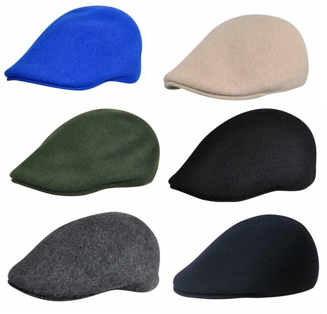 blue kangol hat