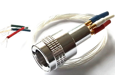 Litz Wired Tonarm Headshell Socket Connector für Audio Technica Plattenspieler
