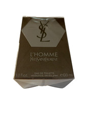 Yves Saint Laurent L'Homme Eau de Toilette 3.3 Oz spray for men NEW IN BOX, RARE