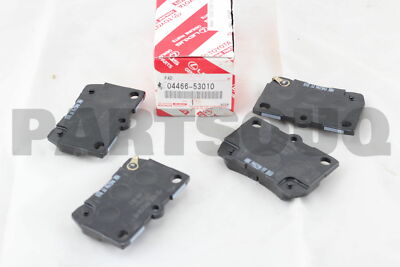 0446653010 Genuine Toyota PAD KIT, DISC BRAKE, REAR 04466-53010 | eBay