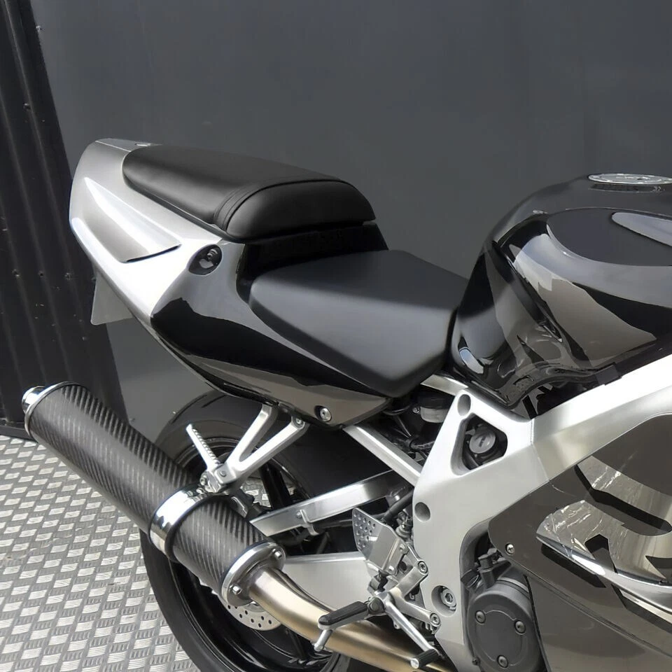 Cojín de pasajero asiento trasero negro para Honda CBR919RRR 1998 1999 CBR900RR Foto 4 de 4