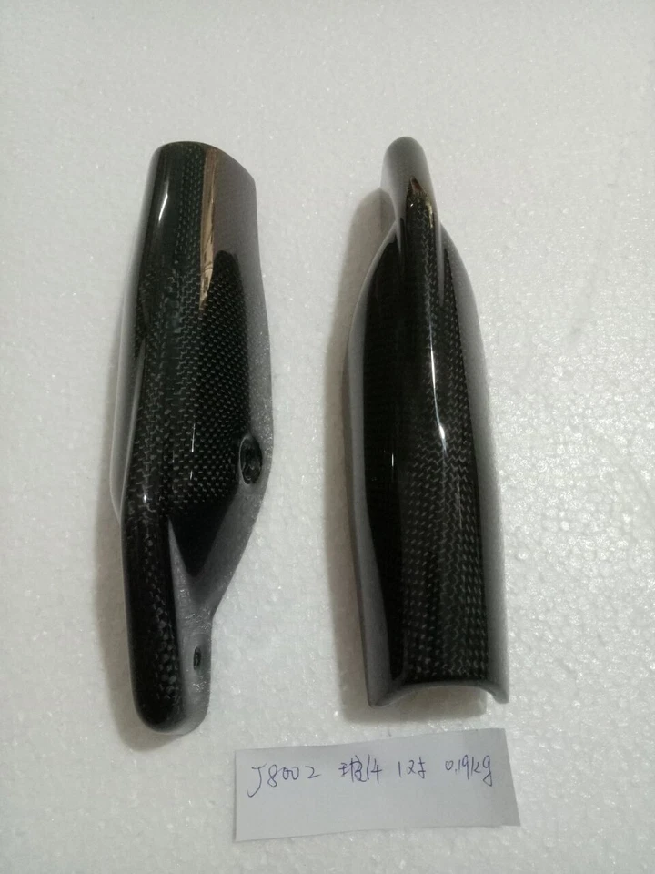 Fork Leg Guards Covers for Ducati Hypermotard 1100 1100s 07-08 Carbon Fiber - Image 2 of 4