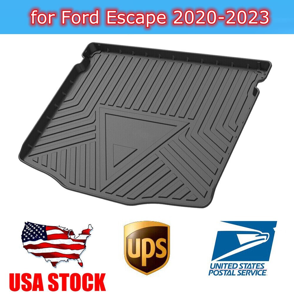 Cargo Trunk Boot Tray Liner Carpet Floor Mat for Ford Escape 2020-2022 2023
