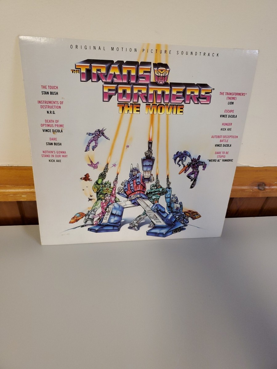 Transformers The Movie Original Motion Picture Soundtrack Vinyl LP
