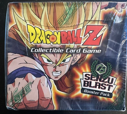 Dragon Ball Z Senzu Blast Booster Pack Box Score Factory Sealed