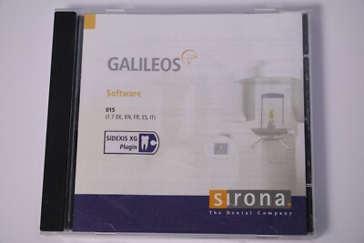 Sirona Galileos Software 015 Didexis XG Plugin - REPLACEMENT DISC ONLY D3437