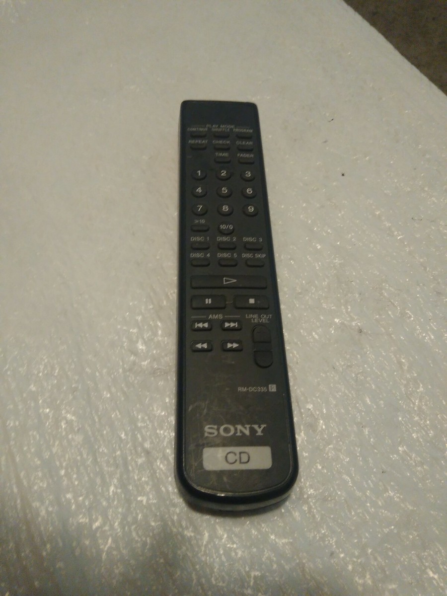 FastShipping🇺🇲 Genuine SONY RM-DC335 Remote CDPC591 CDPCE235